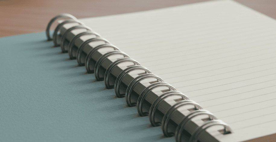 リング製本のイメージ